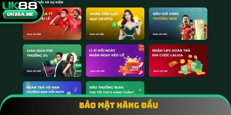 Thương hiệu cam kết về độ bảo mật Thương hiệu cam kết về độ bảo mật