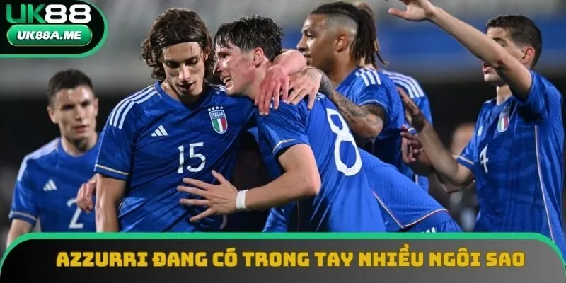 Azzurri đang có trong tay nhiều ngôi sao xuất sắc